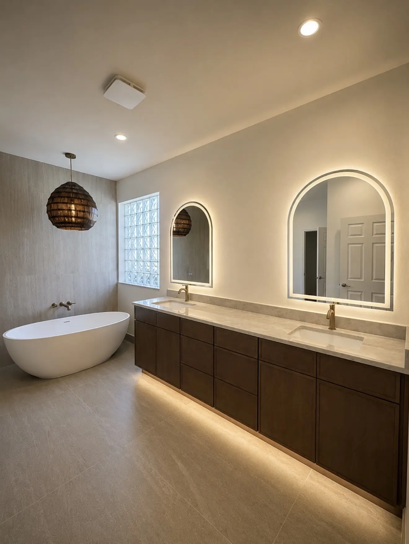 Primary bathroom remodeled by CFN